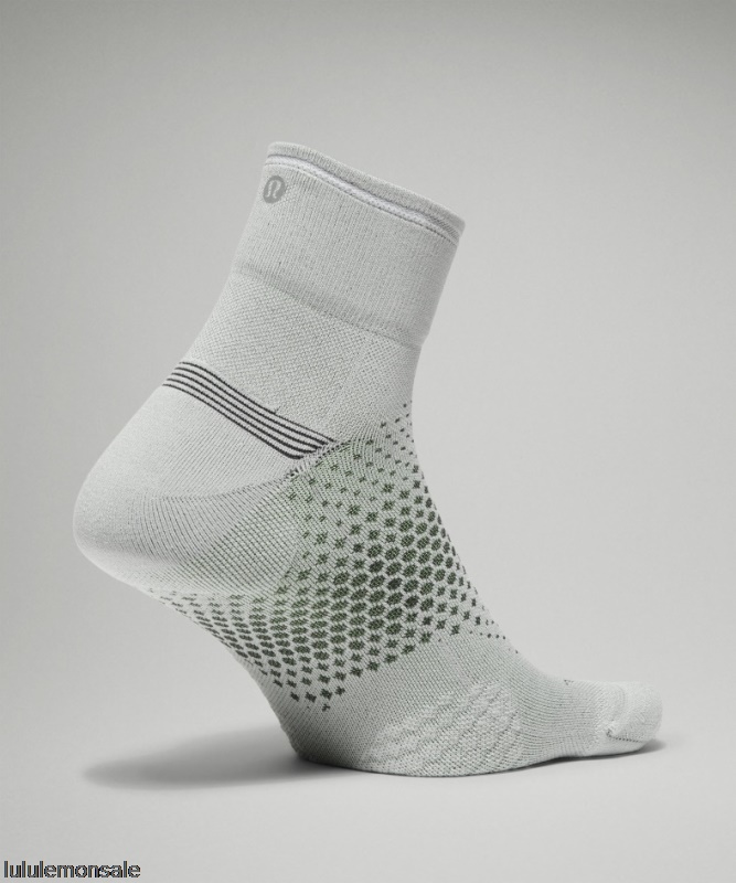 Lululemon Deutschland DELULU917 | Sea ​​salt Macropillow Ankle Laufsocke Mittlere Dämpfung